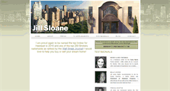 Desktop Screenshot of jillsloane.com